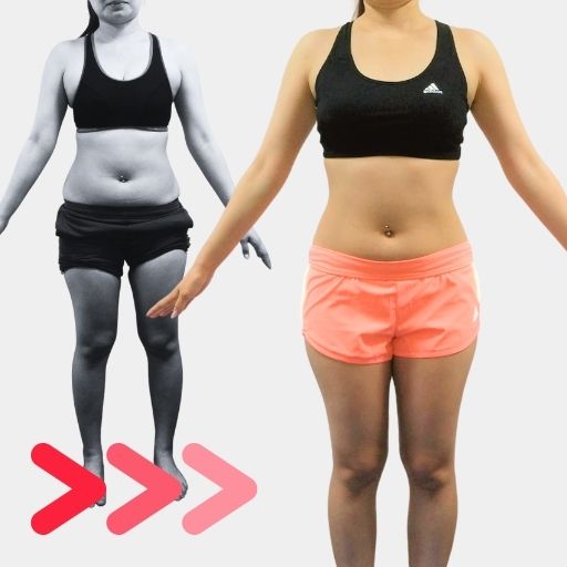 30代女性Tさまのダイエット成功写真